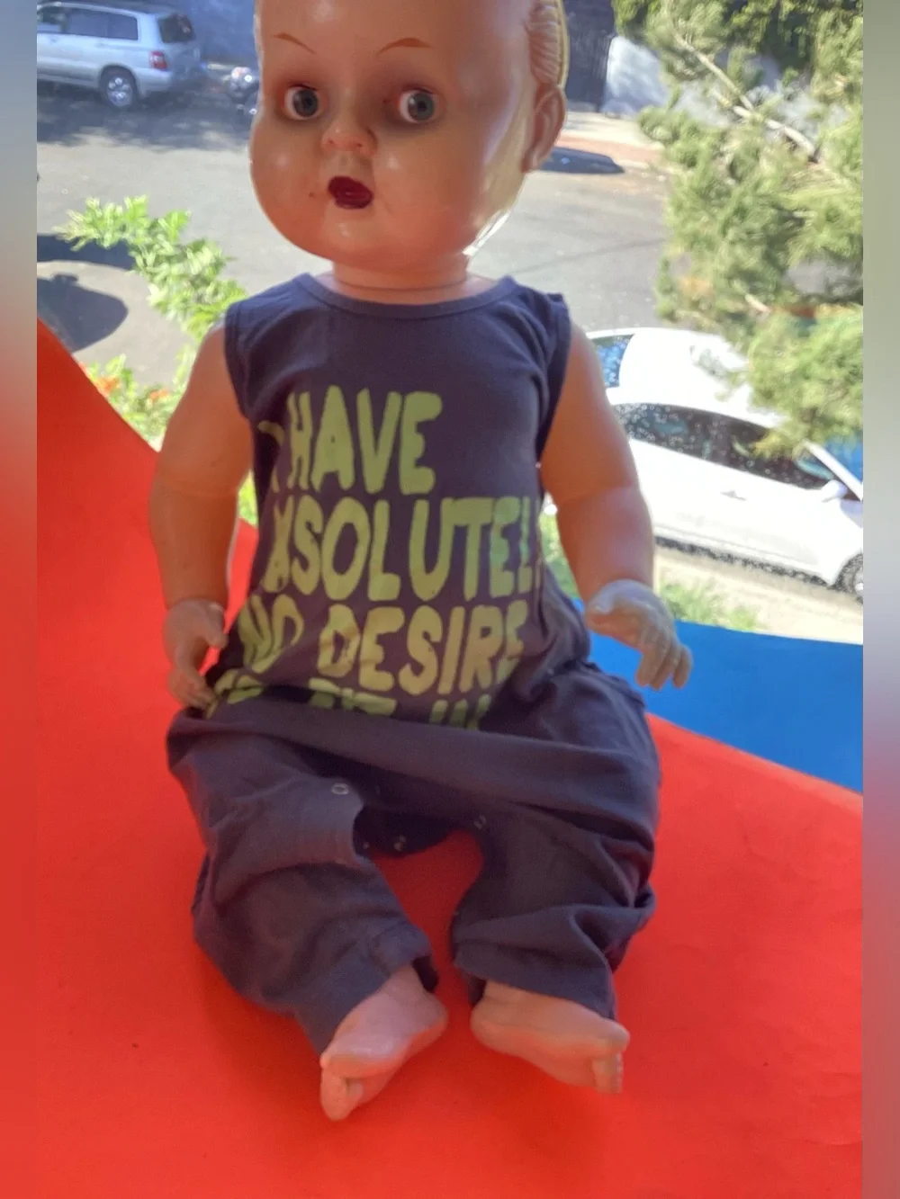 NWT Joahlove gray & green romper